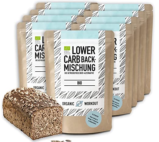 Organic Workout LOWER-CARB-BACKMISCHUNG